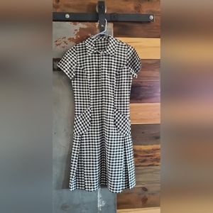 Vintage Black & White Dress Sears